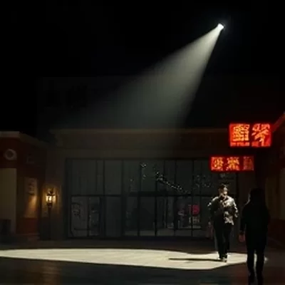 《茶馆里的数学家》封面，老茶馆木桌上的粉笔演算纸